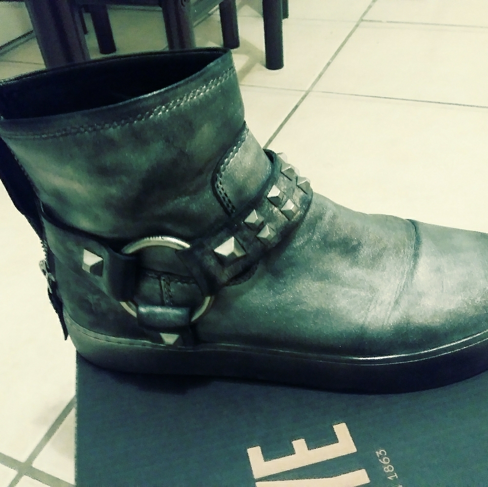 Frye Harness Ankle Boots